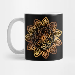 Mandala Love - Copper Mug